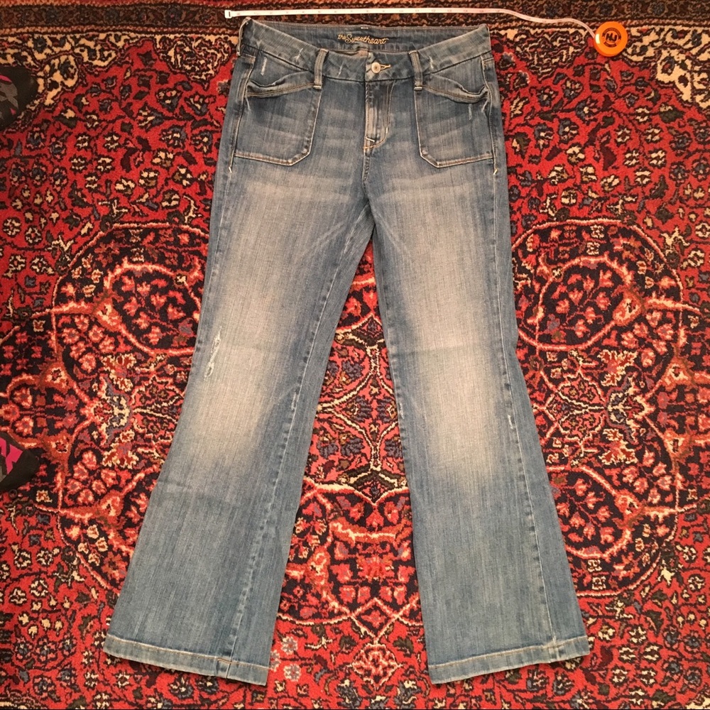 Old Navy Trouser Jeans Sweetheart Size 6